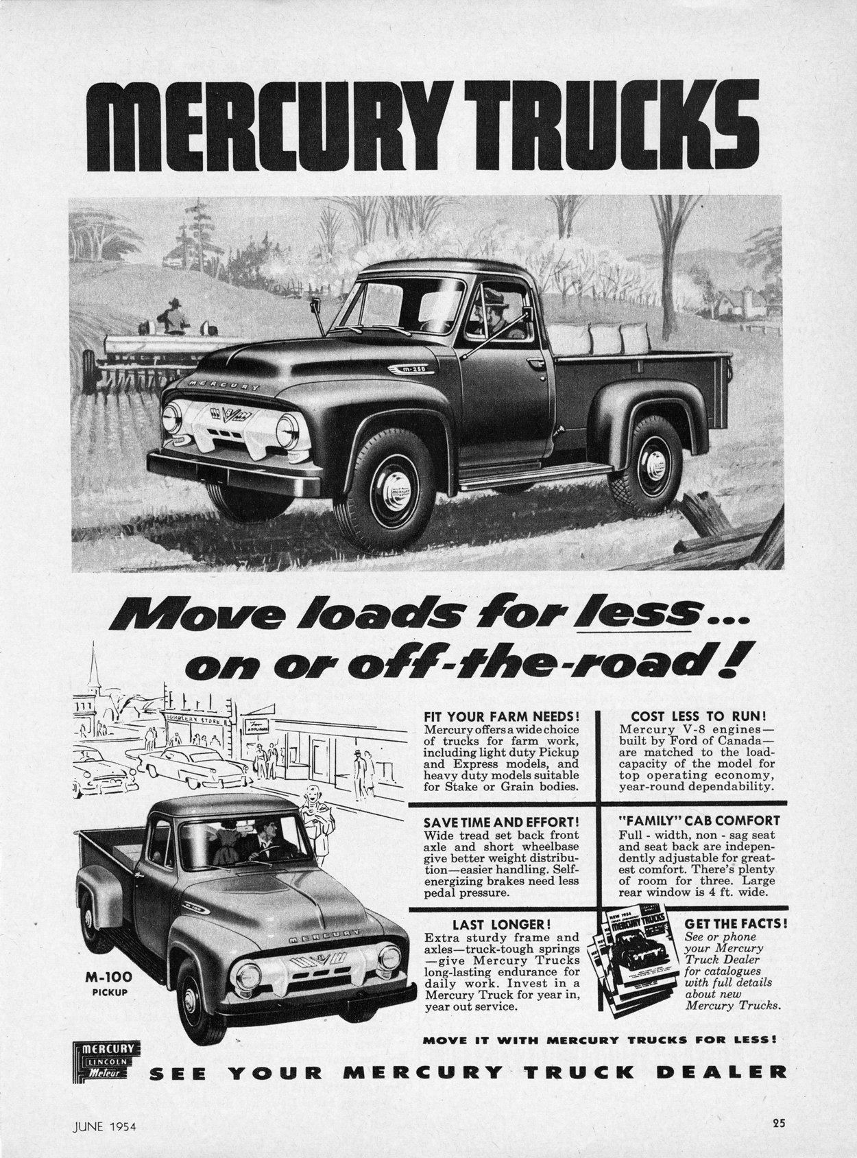 1954 Ford Canada Mercury Truck